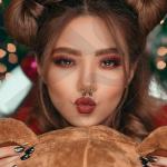 Christmas Septum Rings Set - Tree & Candy Design