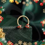 Christmas Septum Rings Set - Tree & Candy Design