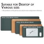 Dual-Sided Cork Desk Mat for Home or Office