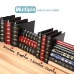 Vintage Leather 3 Ring Binder, Dark Green