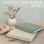Cute 3 Ring Binder Set - Organize with Style