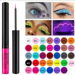 12-Color Matte Liquid Eyeliner Set for Festivals