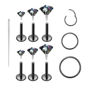 Surgical Steel Piercing Jewelry Set for All