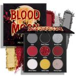 9-Color Black and Red Eyeshadow Palette