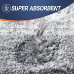 Extra Soft Microfiber Bathroom Rugs Mat 30x20