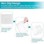 Vtopmart 25-Piece Clear Plastic Drawer Organizer Set