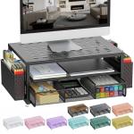 Desk Organizer with Drawer and Pen Holders