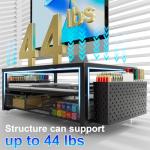 Desk Organizer with Drawer and Pen Holders