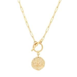 Celestial Moon and Star Pendant Necklace