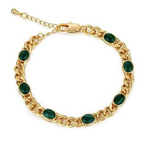 Dainty Gold Plated Layering Bracelets for Women