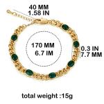 Dainty Gold Plated Layering Bracelets for Women