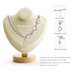 Y2K Irregular Star & Moonlight Pendant Necklace