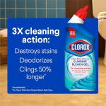 Clorox Ocean Mist Toilet Bowl Cleaner Gel, 24oz