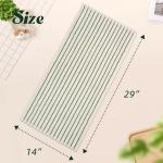 Green Striped Hand Towels for Kitchen and Bath