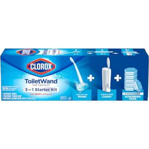 Clorox Toilet Wand Cleaning Kit with Refills