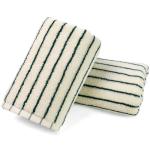 Green Striped Hand Towels for Kitchen and Bath