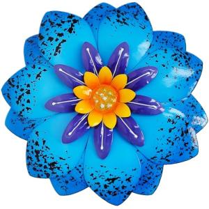 Cute Metal Flower Wall Art for Indoors Outdoors