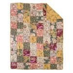 Antique Chic Patchwork Throw Blanket, 50" x 60