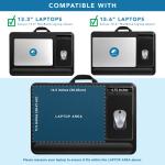 LapGear Pro Lap Desk with Mouse Pad and Wrist Rest