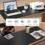 Aothia Non-Slip Leather Desk Pad and Mouse Mat