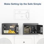 Locksworth Home Safe for Money and Valuables