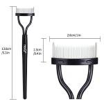 Eyelash Comb and Separator Tool in Black