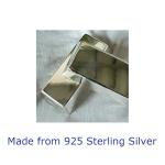 Moon Cat Pendant Necklace with Gold Accents