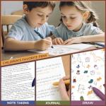 Vibrant 6-Pack Fine Point Gel Pens