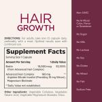 Hair Growth Supplement with Biotin and Arginine