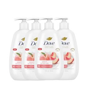 Dove Peach & Rice Milk Hand Wash 4-Pack