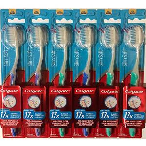 Colgate Slim Soft Toothbrushes, Extra Soft, 6-Pack