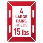 Command Large Picture Hanging Strips - 240 Total