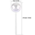 2 Pack Rainbow Glass Self-Watering Spikes