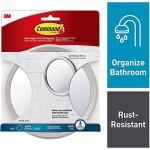2-Pack Command Bath Mirror with Strips