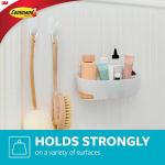 3M Command Shower Caddy with Water-Resistant Strips