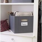 Decorative Medium-Duty File Storage Box Set