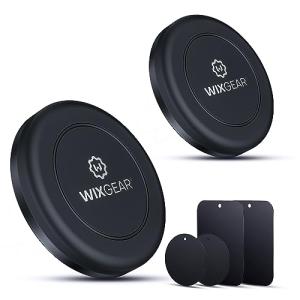 WixGear Magnetic Dashboard Car Mount Holder (2 Pack)