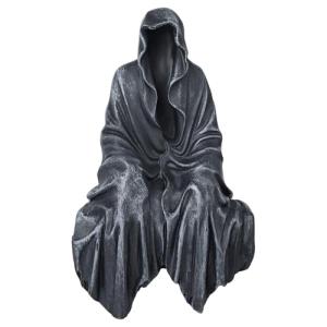Gothic Resin Sitting Statue for Unique Decor