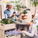 Glass Plant Mister Bottle - 13.5 oz, Adjustable Nozzle