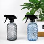 Gem Pattern Glass Plant Spray Bottle - 12Oz