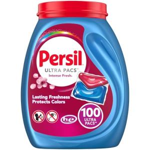 Persil Ultra Pacs Intense Fresh Laundry Detergent, 100 ct