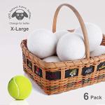 Organic Wool Dryer Balls 6-Pack - Baby Safe