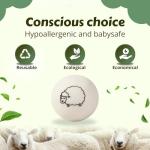 Hanamura 6 XXL Reusable Wool Dryer Balls
