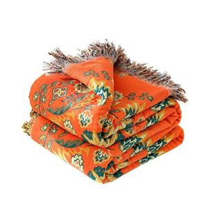 Soft Boho Cotton Throw Blanket for All Seasons