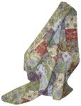 Blooming Prairie Quilted Patchwork Throw Blanket