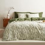 Botanical Floral Comforter Set for Twin Beds