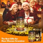 Solar Lantern Hummingbird Outdoor Decor for Gardens