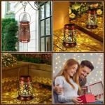 Metal Solar Lanterns for Garden and Patio Decor