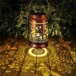 Metal Solar Lanterns for Garden and Patio Decor