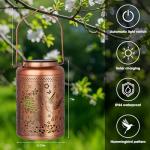 Hummingbird Solar Lanterns for Mom's Garden Decor